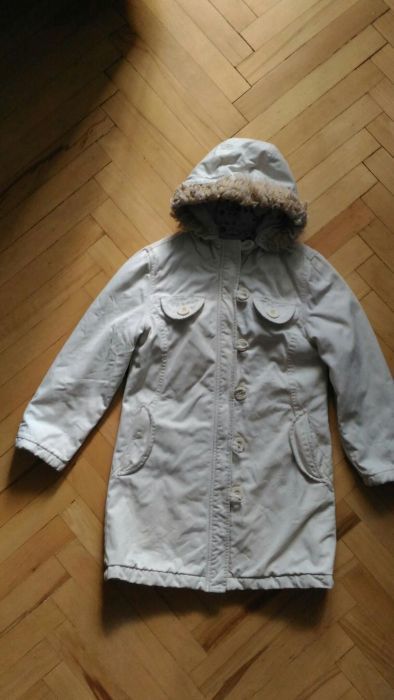 Демисезонное пальто в школу для девочки 7-9 лет, р.130-140