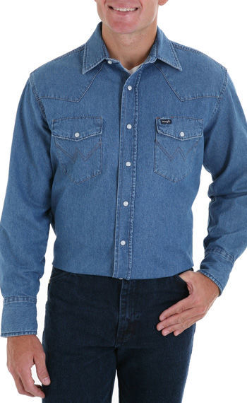 Джинсовые рубашки Wrangler (США)