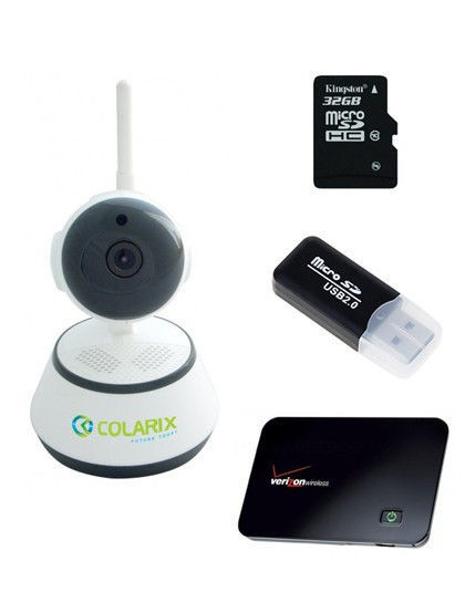 Комплект IP видеонаблюдения COLARIX Online 3G +