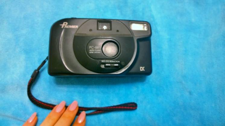 Японский фотоаппарат Premier PC-661 с новыми батарейками и пленкой