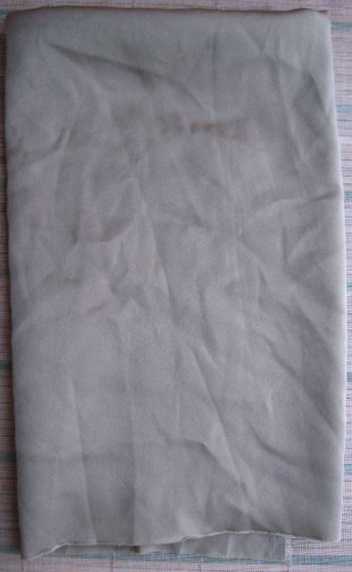 Ткань атлас стрейч цвета какао с молоком, 0.5 м. торг