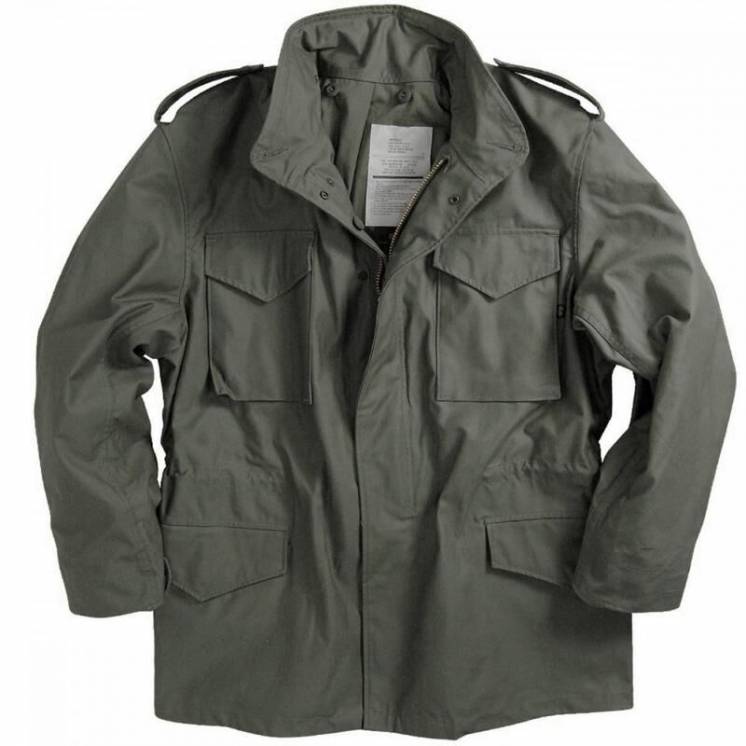 Полевая куртка M-65 Alpha Industries Field Coat (оливковая)