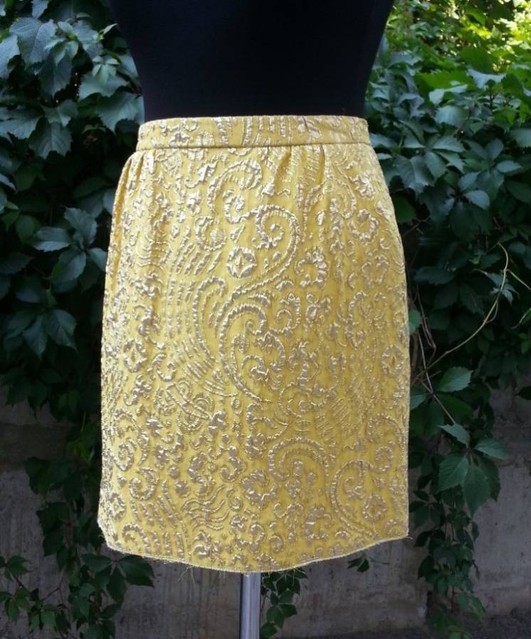 Шелковая юбка Dolce And Gabbana ( До́льче  Габба́на ),оригинал, новая.