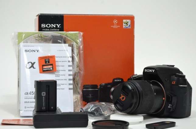 Продам Фотоаппарат Sony A450 KIT 18-55