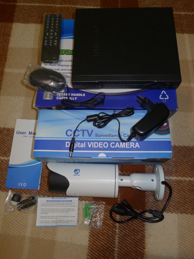 Система видеонаблюдения (IP камера+видеорегистратор) Jooan