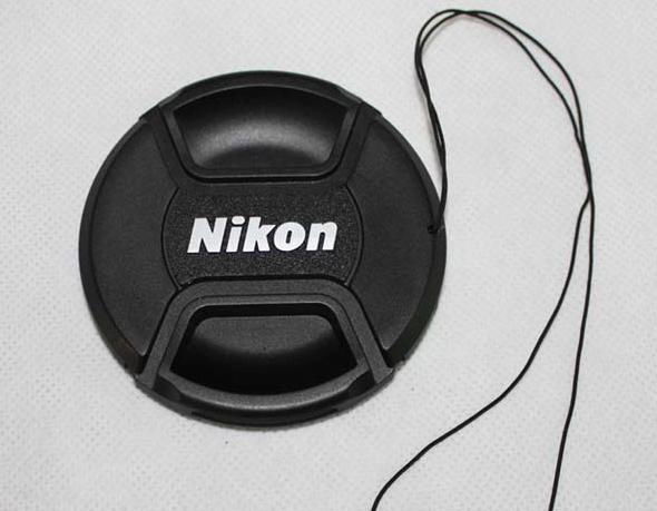 Передняя защитная крышка для объективов Nikon 67 мм. с веревочкой
