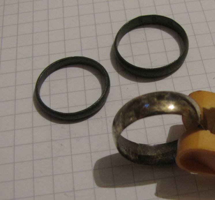 3 обручальных кольца