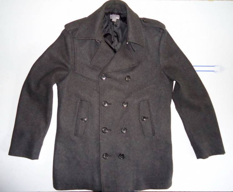 Куртка пальто H&M шерстяное размер (L)