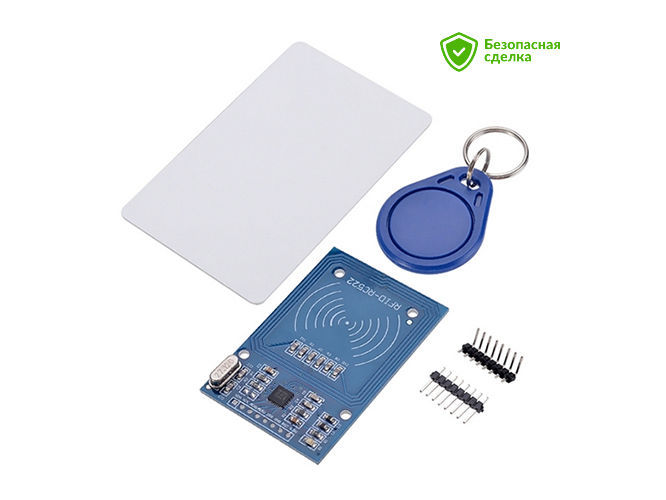 RFID-RC522 + брелок + карта чтение и запись Arduino (Ардуино)