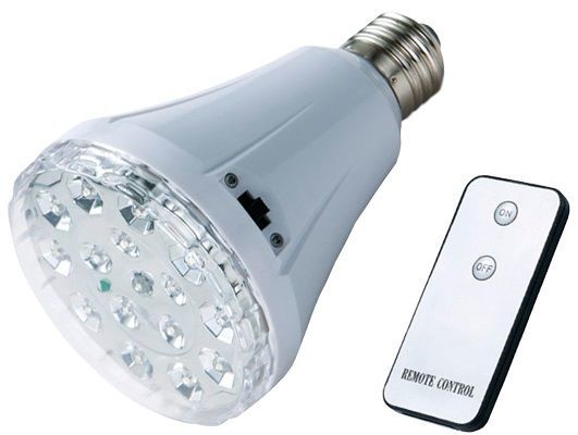 Светодиодная лампа светильник с аккумулятором плюс пульт ДУ