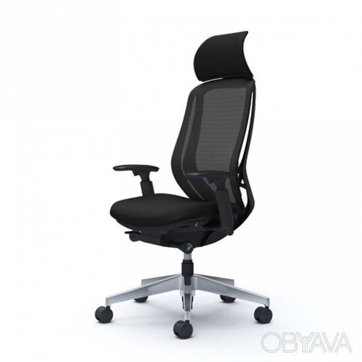 Кресло офисное Okamura Sylphy Black, полированное