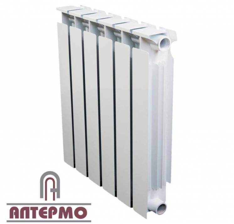 Радиатор биметаллический АЛТЕРМО- 7 500*96 с доставкой по Украине