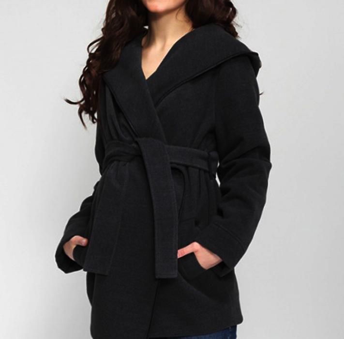 Короткое женское пальто -Оч.Красивое, Универсальное, 50%Шерсть р.50-52