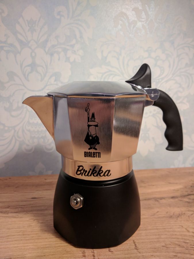 Гейзерная кофеварка Bialetti Brikka (2 сup) для кофе с пенкой