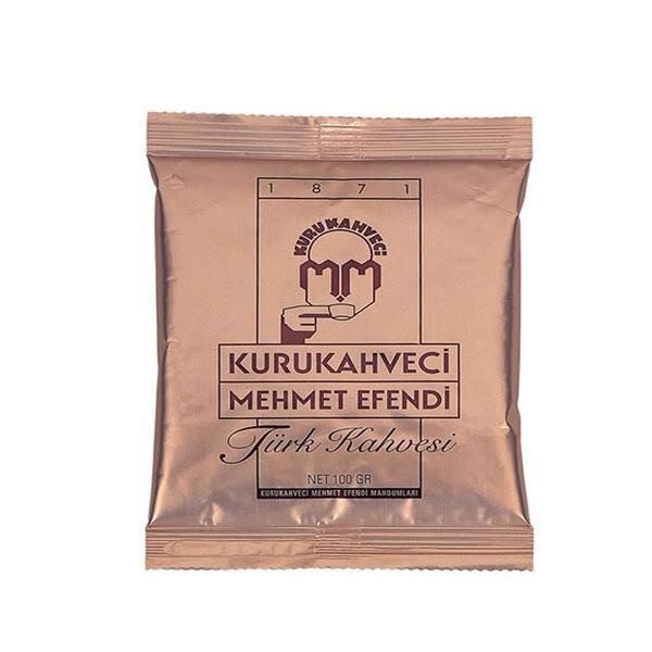 Молотый турецкий кофе Kurukahveci mehmet efendi, 100 грамм