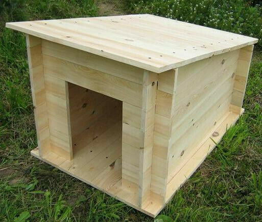 Деревянная будка для собак. Собачья будка. Будка для собаки