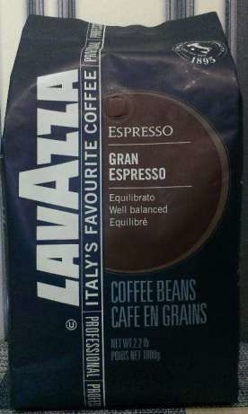 Оригинал! Кофе Lavazza Grand Espresso 1кг в зернах