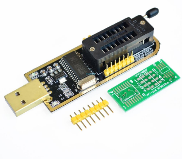 USB программатор CH341A памяти 24/25 серии (EEPROM, SPI FLASH,BIOS)