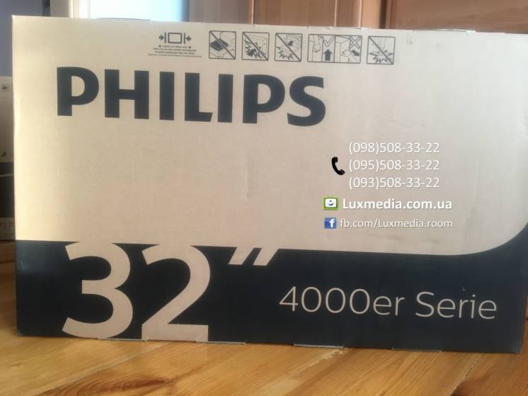 В наличии телевизор Philips 32PHS4012 (HD, 200Hz, DVB-C/T2/S2)