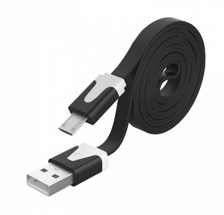 Универсальный кабель USB - USB micro для зарядки / передачи данных.