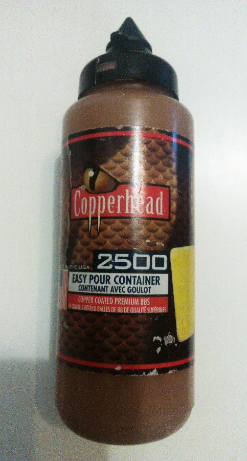 Стальные шарики для пневматики Crosman BB Copperhead 2500 шт.