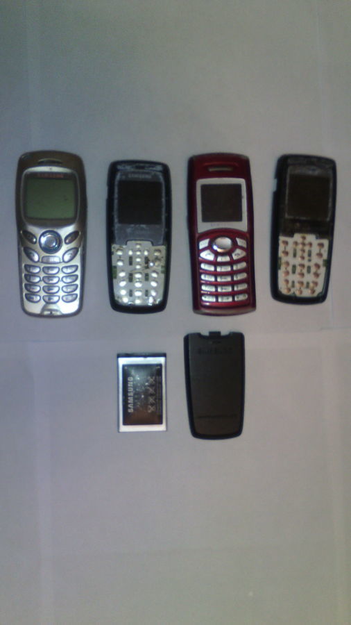 Мобильные Samsung C110, N500, C140 на запчасти или восстановление