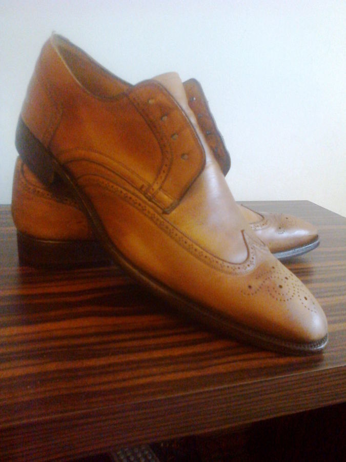 Продам туфли мужские кожаные Италия