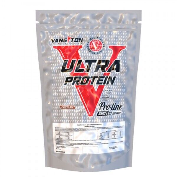 Протеин Vansiton Ultra Pro 3500grm в удобной фасовке для фитнесбаров