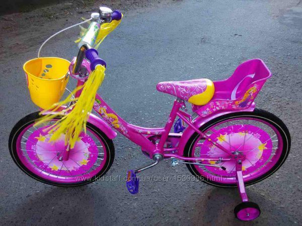 Детский двухколесный велосипед Azimut Герлз 18 дюймов