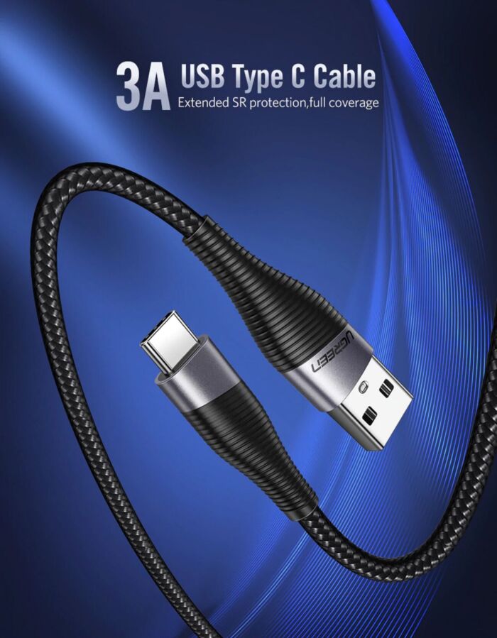 Премиум кабель Baseus Ugreen Floveme Usb - Microusb/usb Typec/lighning