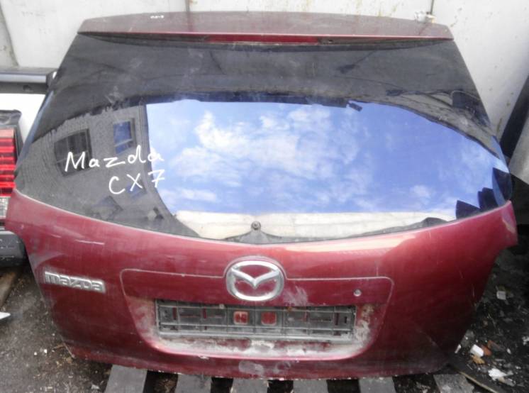 Крышка багажника на Mazda CX-7 (Мазда СХ-7) (объем 2.3i) c 2007-2010г.