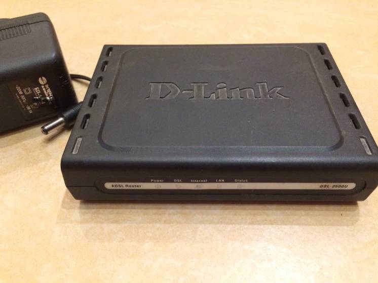 ADSL модем/роутер D-Link DSL-2500U