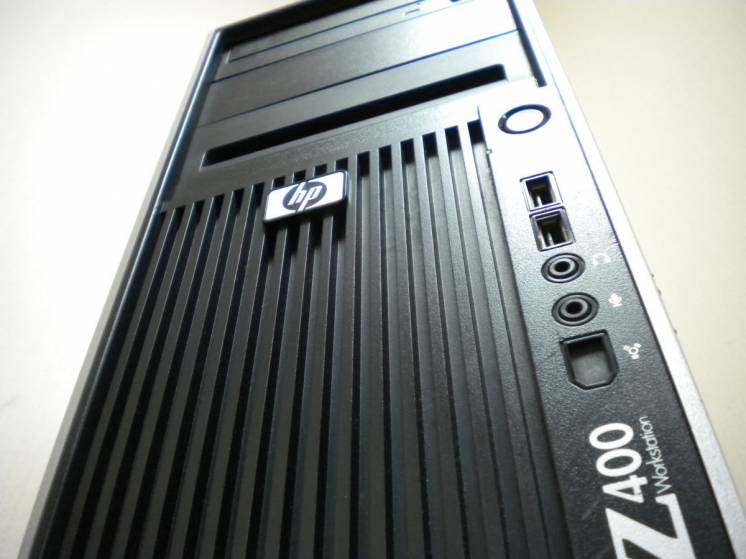 Графическая Станция Hp z400/Xeon W3565/DDR3-4Gb/320Gb/QuadroFX1800