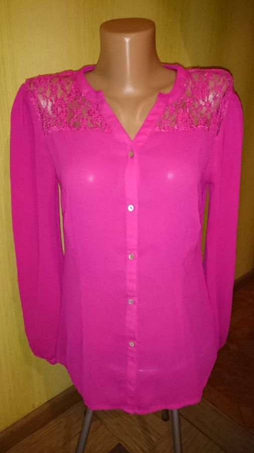 Женская блузка цвета фуксии,  блуза,  рубашка