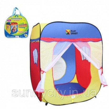 Палатка детская игровая в сумке Волшебный домик 3003, 88х87х108 см