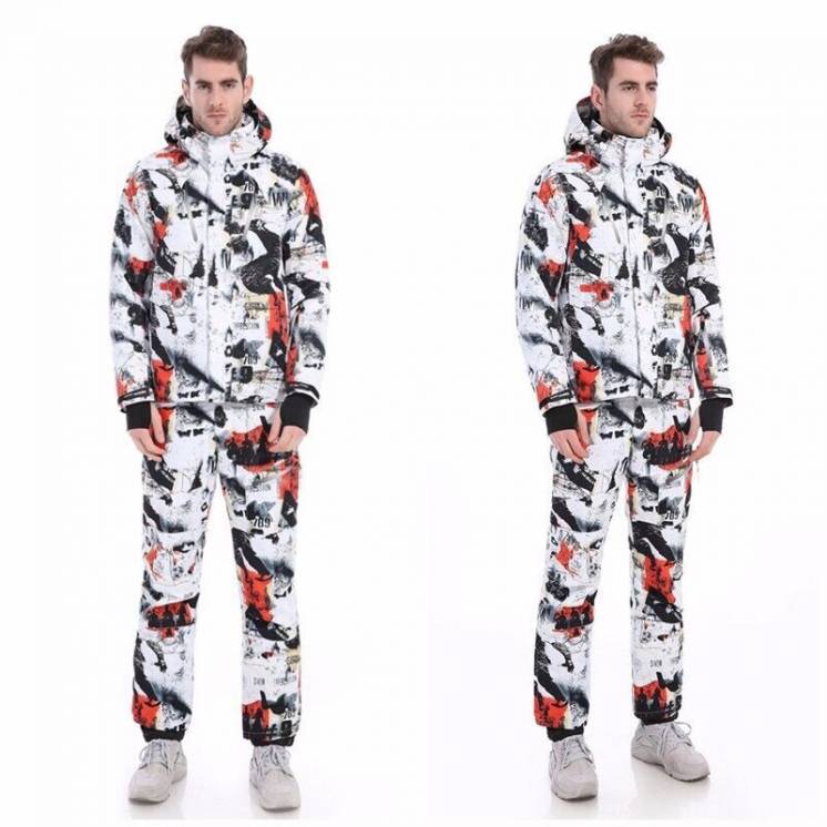 Мужской костюм Snow Impression, р.M-L, новый, штаны и куртка, комплект