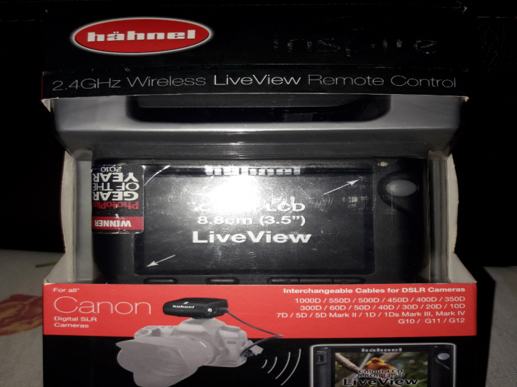 Дистанционное радио управление HAHNEL Inspire LiveView для Canon