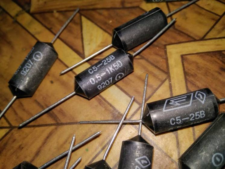 Резистор постоянный точный проволочный С5-25В 1.5кОм 1,5кОм 0,5Вт 