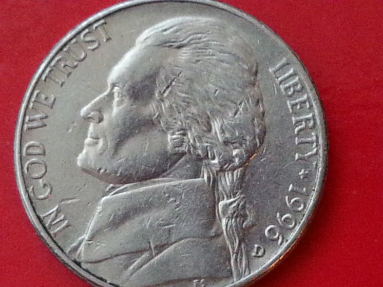 Five Cent liberty 1996 d