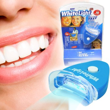 Отбеливания зубов дома. White Light средство отбеливания зубов.