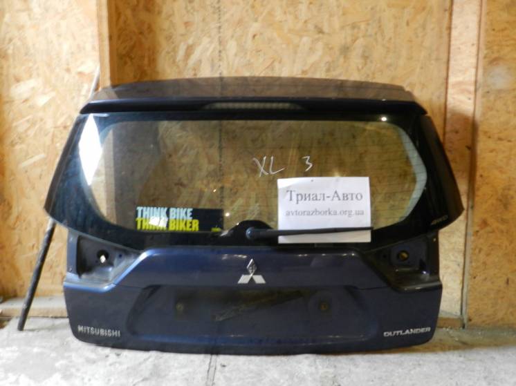 Крышка багажника в сборе на Митсубиси Аутлендер ХЛ