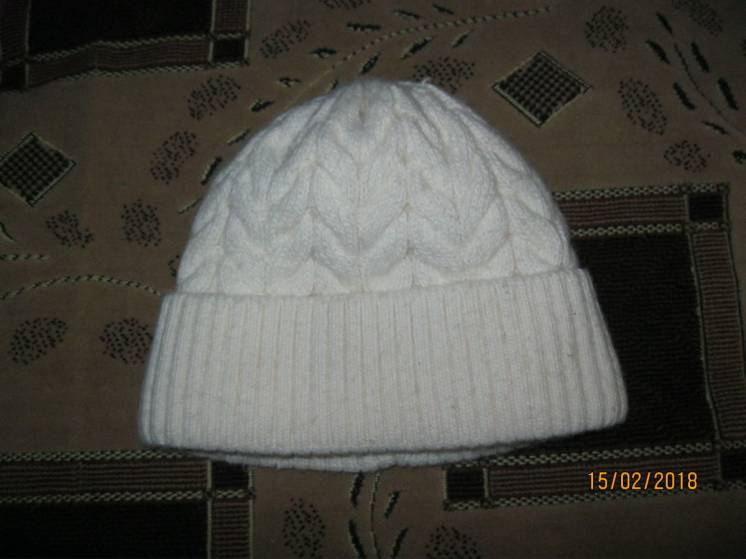 Теплая шапка деми, зима на девочку 3-5 лет