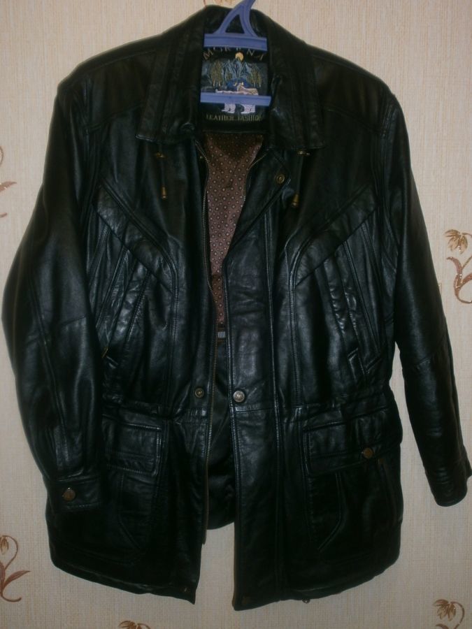 Куртка мужская MORENA Leather Fashion, натур кожа