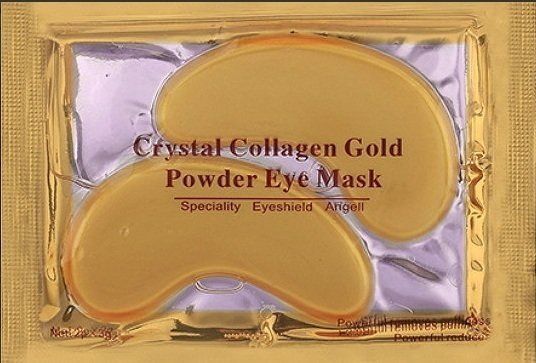 Коллагеновая маска с био-золотом для глаз 