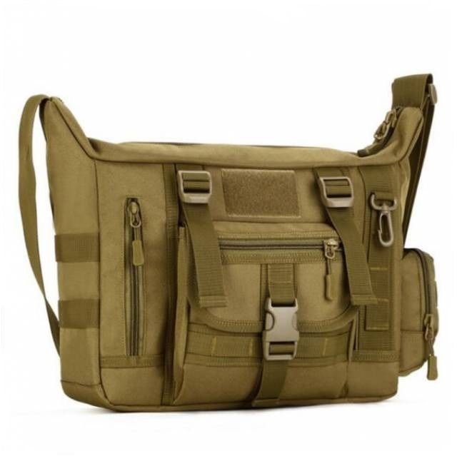 Компактная военная сумка на плечо