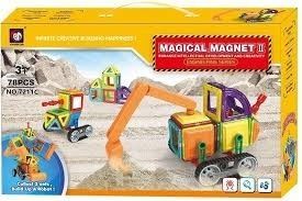 Конструктор магнитный Magical Magnet 78 дет. 7211C