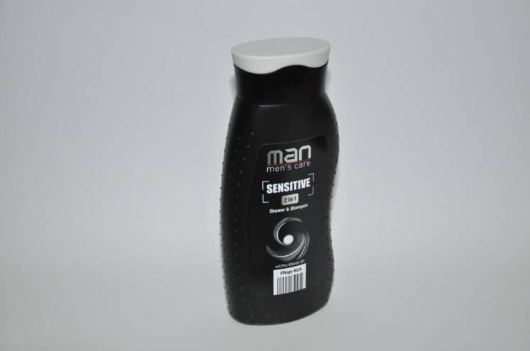 Шампунь + Гель для душа Man Men`s Care Sensitive 2 in 1 (300 ml)