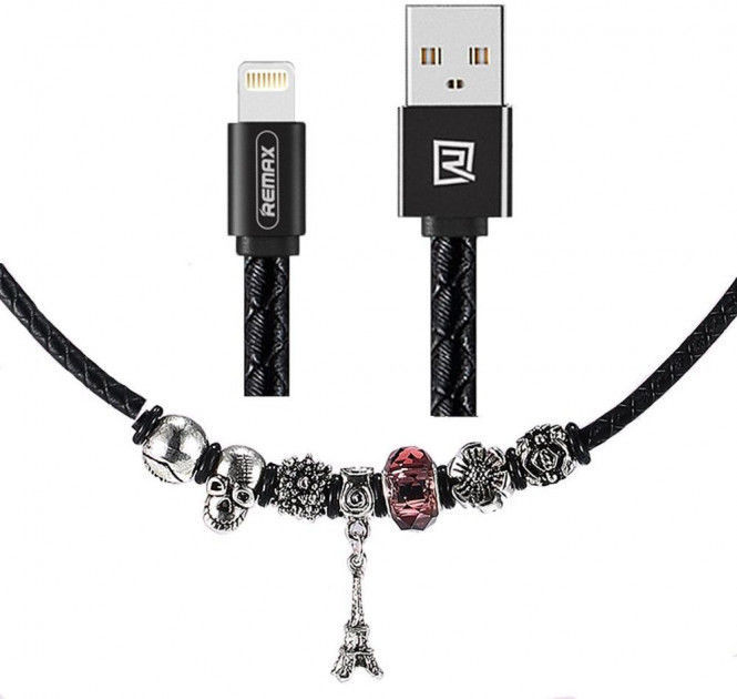 USB-кабель в форме ожерелья Remax Jewellery Lightning Cable
