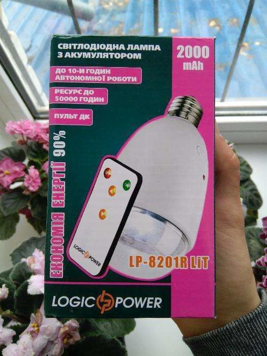 Светодиодная Лампа с аккумулятором LP-8201R LiT 2000 мАч
