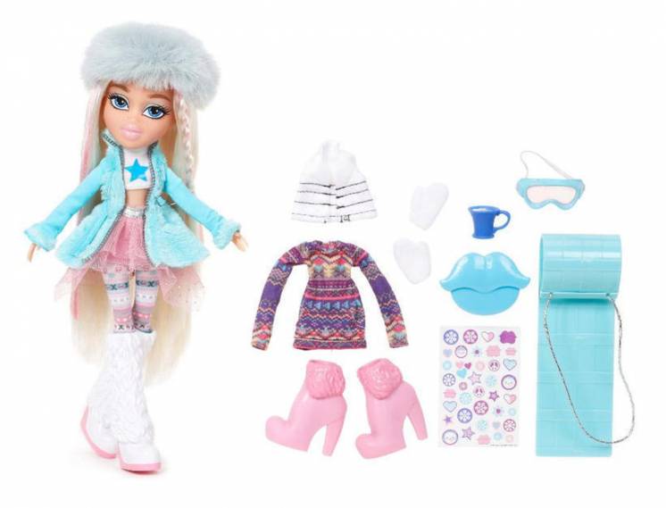 Кукла Братц Хлоя Bratz SnowKissed Doll Cloe зимняя, оригинал